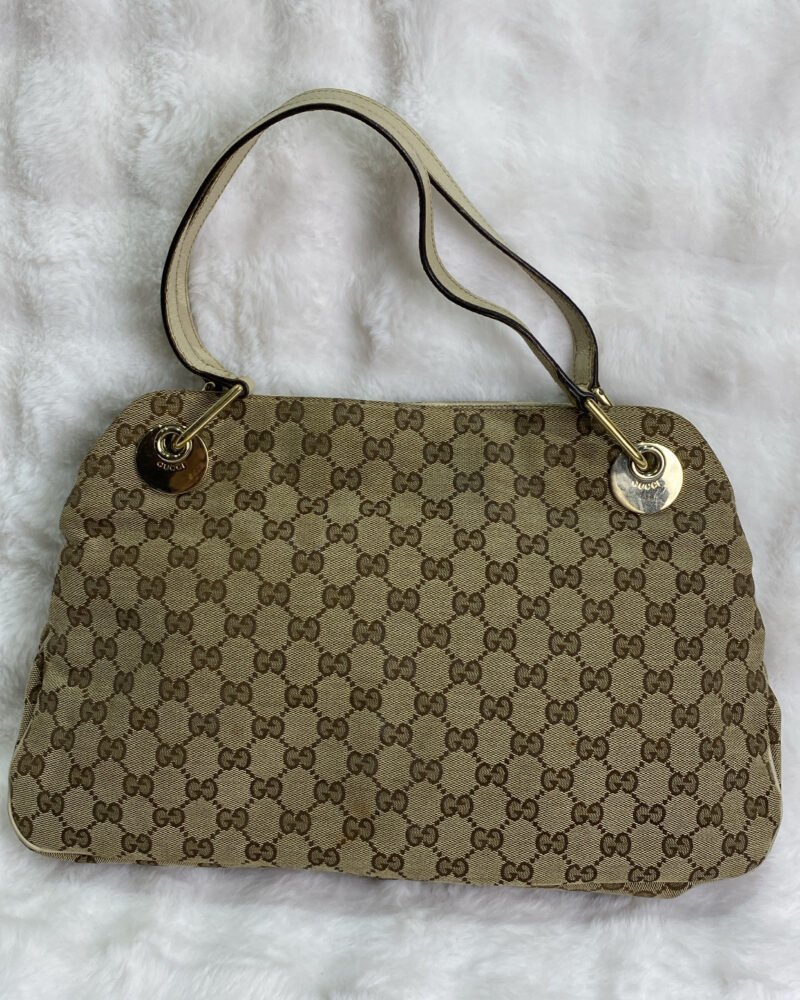Gucci Bag Eclipse Cloth Monogram Brown