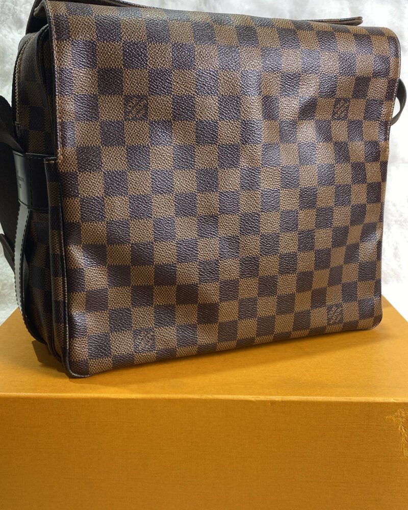 LV Naviglio Brown Damier Ebene Bag