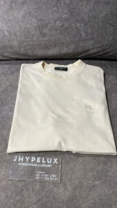 Balenciaga Tee Beige Sporty B Logo