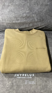 Balenciaga Sweater Brown BB Corp Small Logo