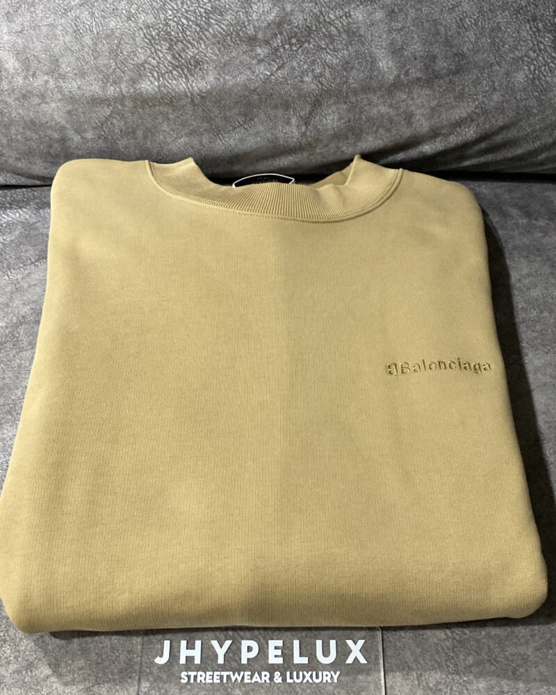 Balenciaga Sweater Brown BB Corp Small Logo