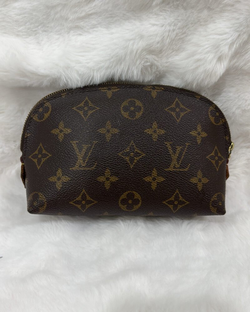 LV Monogram Pochette Cosmetic PM Pouch
