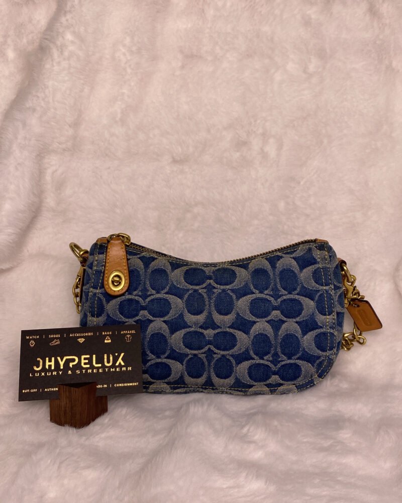 Coach Bag Swinger Denim Blue