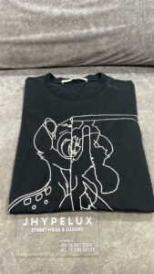 Givenchy Tee Black Bambi Print