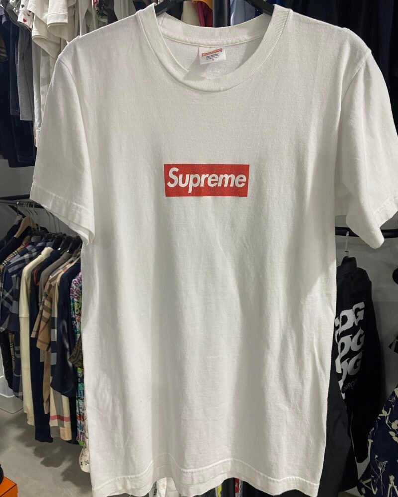 Supreme Tee Red on White