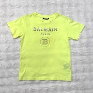 Balmain Tee Kids Neon Yellow