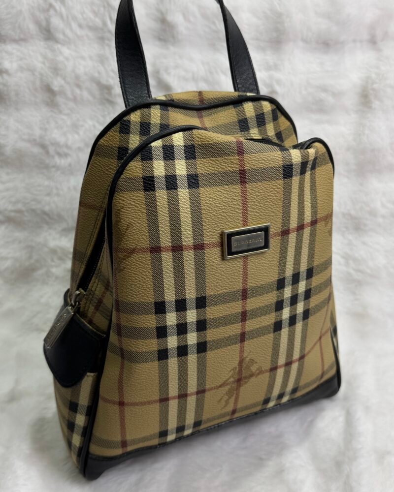 Burberry Backpack Checkered Small
