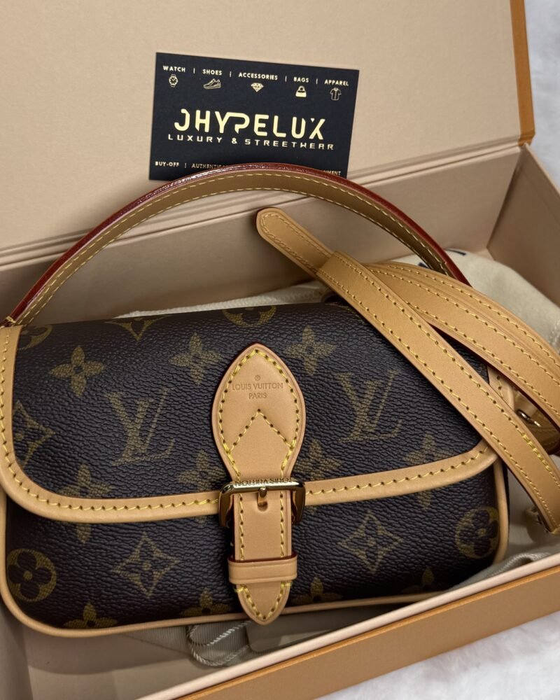 LV Nano Diane Brown Monogram RFID