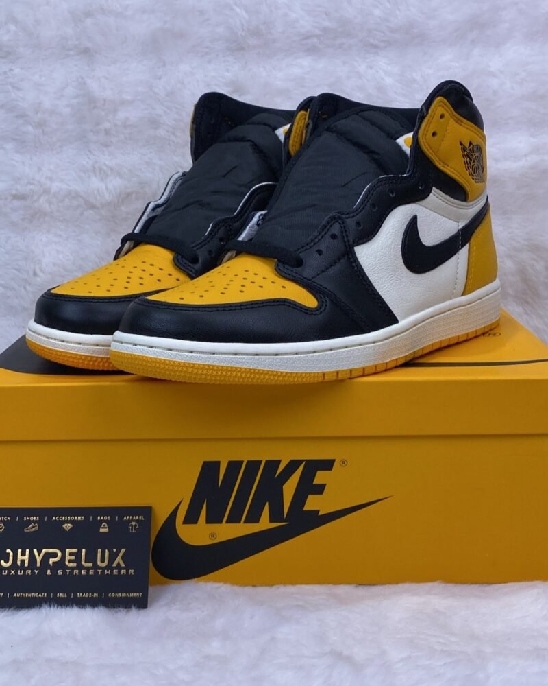 Air Jordan 1 Taxi Yellow