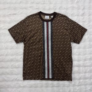 Burberry Tee Full Logo TB Brown