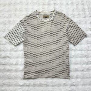 Burberry Full Logo "Burberrys" Cream Tee