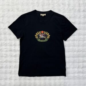 Burberry Black Gully Horse Tee