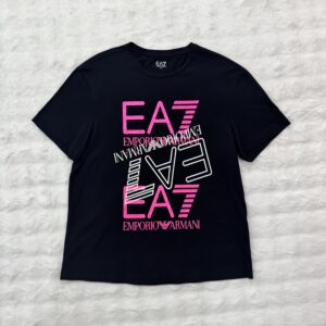 Emporio EA Tee Black Pink EA7