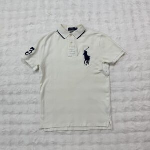 Ralph Lauren White Polo (Black Horse)