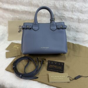 Burberry Blue Label Handbag with side checkered print