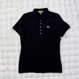 Burberry Black Gold Metal Horse Polo