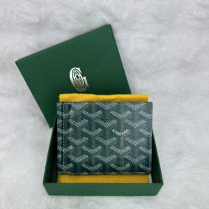 Goyard Wallet Money Clip Green