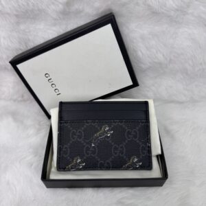 Gucci Cardholder Black Leopard