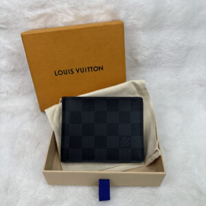 LV Eclipse Damier Slender Bifold Wallet