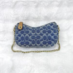 Coach Bag Swinger Denim Blue